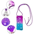 thumbnail image 5 of Funda para iPhone Xr Brillantina Líquida Divertida Reluciente y con Cristales en Movimiento Cuerpo Cruzado con Cordón Ajustable, 5 of 5