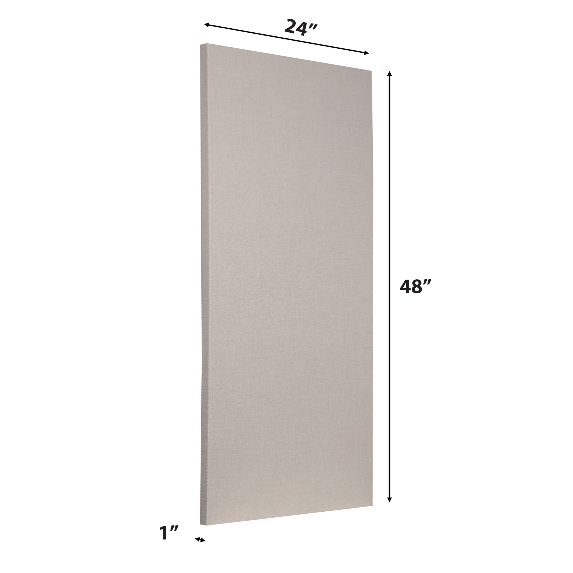 ATS Hardened Edge Fire Rated Professional Studio Quality Acoustic Panel 24x48x1 Linen
