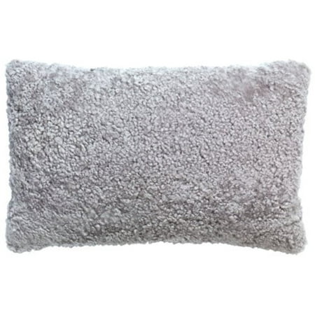 Ikea Cushion cover, sheepskin light gray 26x16 