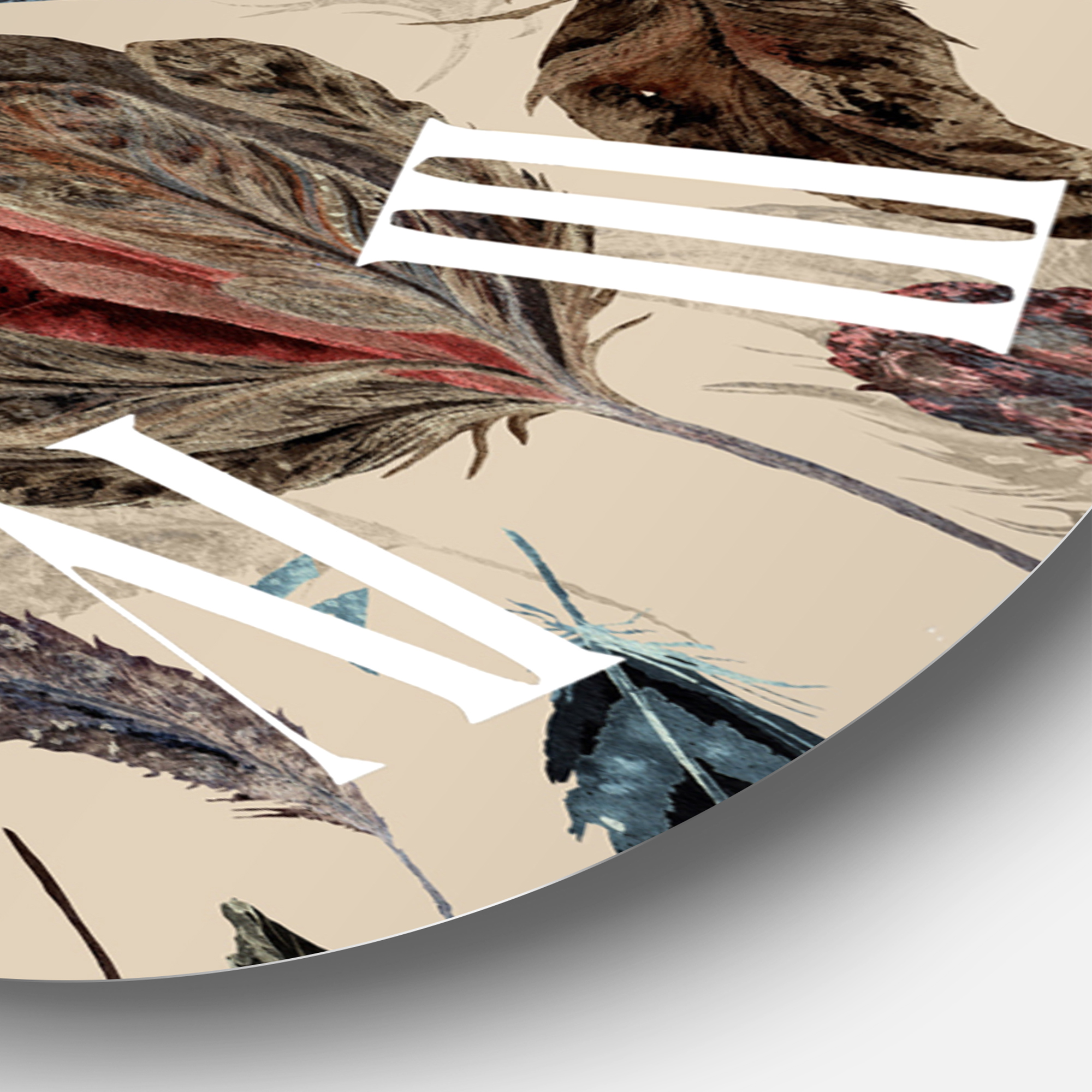 Designart 1 in Quartz Traditional Wall Clock