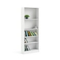 thumbnail image 6 of Tvilum Element Adjustable 5 Shelf Bookcase, Storage Home Office Bookshelf for Adults, White, 6 of 11