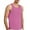 Pink, variant on Men's Solid Sleeveless Vest Tops for Casual Wear and Fitness Sports Loose Fit Side Wide Fork Design Garment Mens Muscle Gym Tank Top Breathable Sleeveless Shirts for Active Men