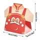 thumbnail image 3 of Decoraciones para fiestas, regalos para fiestas, artículos para fiestas, estilo chino, lindo traje Tang festivo, caja de dulces de año chino, traje Tang rojo auspicioso, caja de embalaje plegable, caj, 3 of 6