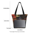 thumbnail image 3 of Balery Vintage Floral Skull Bolsa de Hombro con Diseño, Bolsa Grande y Duradera, Bolsa Versátil para Compras, 3 of 6