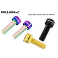 thumbnail image 3 of Toystoory Tornillos de vástago de aleación de titanio profesional, 2 piezas, tornillos de manivela de dirección de bicicleta, pinza de freno Ciclismo Oro, 3 of 6