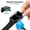 thumbnail image 2 of USB Watch Charger,USB Charger Block Fast Charging w/ 3FT USB Charger Cable Cord Replacement Wireless Magnetic Watch Charger Pad iWatch Charger Dock Stand USB Charger Adapter Compatible for iWatch, 2 of 7