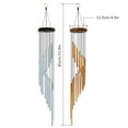 1pc Windchimes With 18 Aluminum Alloy Tubes And S Hook Tuned Wind