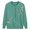 Green, variant on Fall Spring Mother Knit Coat Floral Embroidery Single-breasted Round Neck Loose Long Sleeves Cardigan Stretchy Knitwear Sweater Jacket