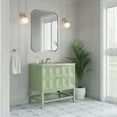 thumbnail image 6 of James Martin Vanities D100-V36-PBO-3EJP Emmeline 36" Free Standing Single Basin Ash Wood, 6 of 7