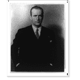 thumbnail image 2 of Historic Framed Print, [Alford J. Williams, half-length portrait, facing front, hands in coat pockets], 17-7/8" x 21-7/8", 2 of 9