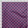 thumbnail image 3 of oneOone Cotton Silk Fabric Tartan Check Fabric Prints By Yard 42 Inch Wide, 3 of 4