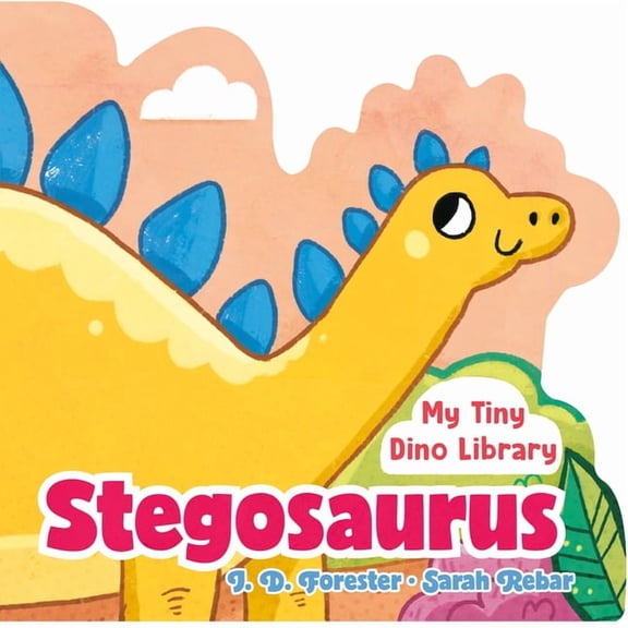My Tiny Dino Library Stegosaurus, (Board Book)