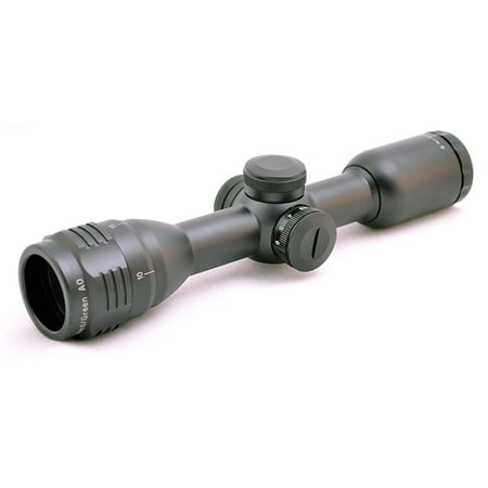 Hammers Short Compact 10 22 Air Rifle Scope 6X32AO w/ Dovetail Rings Illuminated MilDot Reticle Adjustable Objective (Short Rifle Scopes Best)