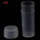 thumbnail image 3 of 100pcs 5ml Plastic Test Tubes Screw Cap Bottles For School Chemistry Supplies, 3 of 5
