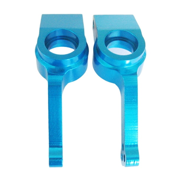 Soporte de buje trasero Bewildely aleación de aluminio para 1/10 FS 53633 51805 51806 53625 53632 RC Azul