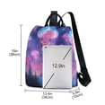 thumbnail image 3 of FORMRS Women's Travel Backpack Purse Anti-Theft Hidden Pockets Casual Shoulder Bag, Neon Jellyfish, 3 of 7