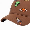 thumbnail image 5 of CAUYDY 4T 5T 6T 7T Kids Baseball Cap Hat Cotton Cute Letter Adjustable Toddler Hat for Baby Boys Unisex-Child (Sizes One Size,B1-Coffee), 5 of 7