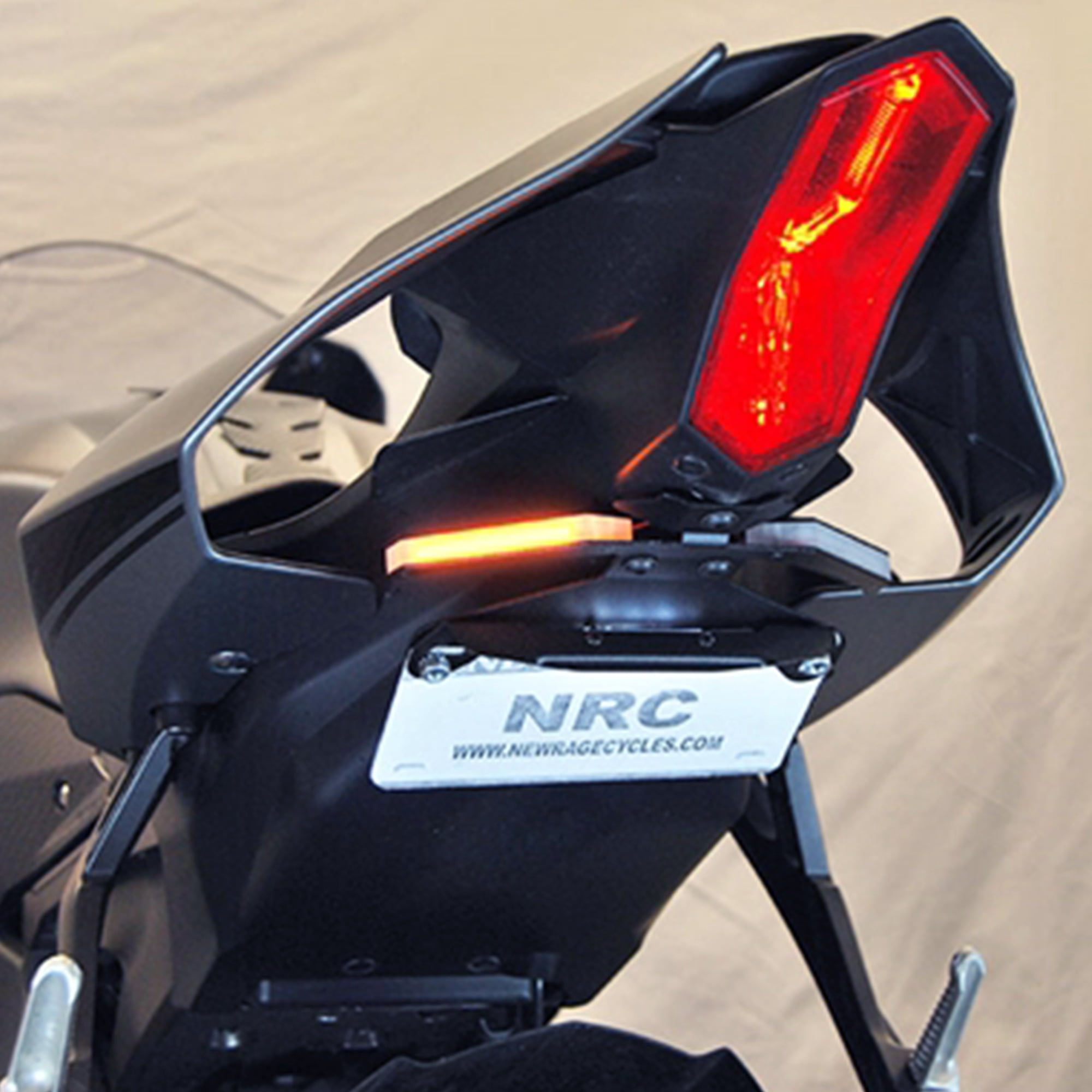 New Rage Cycles R1-FE Yamaha R1 Fender Eliminator Kit w/Turn Signals, Black