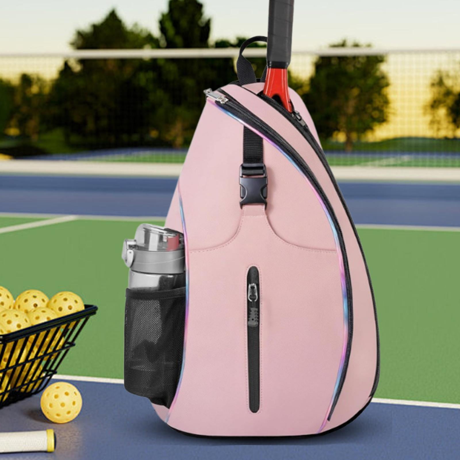 GARENDE Tennis Bag Waterproof Lightweight Protect Rackets for Women Men Adults pink
