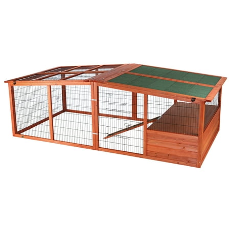 TRIXIE Pet Products natura Rabbit Outdoor Run with Covered Top XL