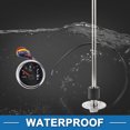 thumbnail image 6 of Unique Bargains Fuel Sending Unit and Gauge Kit 23.62" Length Boat Fuel Sending Unit Marine Fuel Sender Unit Metal Silver Tone Black 1 Set 0-190 Ohm, 6 of 6