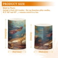 thumbnail image 3 of Wobogo Orange Cat Leaf Fall Combo Flameless Flickering Candle Light with Remote Control and Timer for Romantic Atmosphere, 3 of 7