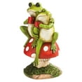 thumbnail image 3 of New Creative Cup of Joe Frog Garden Statue, 3 of 6