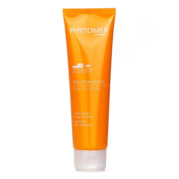 Protector solar Phytomer Sun Solution SPF 15 125 ml para rostro y cuerpo