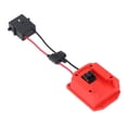 thumbnail image 1 of Adaptador De Batería Power Wheel Para Batería De 20 V, Cable De 12 AWG Con Fusible De 40 A, Conector De Batería De Camión RC Compatible Con Juguetes De Montar Peg-Perego, 1 of 7