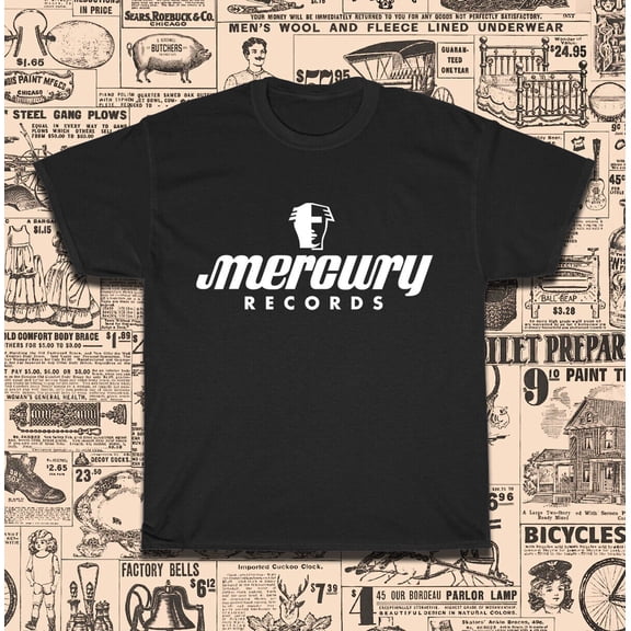 New Mercury Records 1969 Logo Men's T-Shirt American Size S-5XL T-Shirt