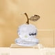 thumbnail image 3 of Piña de cristal, manzanas, pisapapeles, decoración, accesorios de escritorio, San Valentín 5cm Blanco, 3 of 9