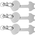 thumbnail image 2 of 3Pcs Shopping Trolley Token Shopping Trolley Release Token Coin Keyring Trolley Coin Keyring, 2 of 8