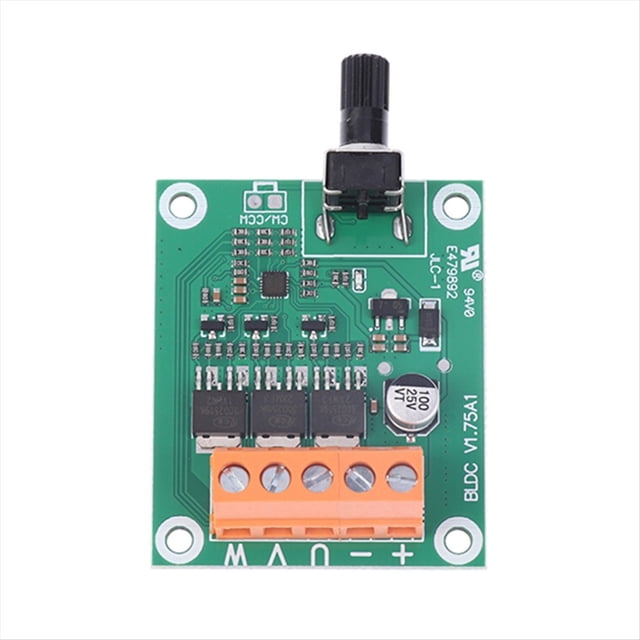 Sin Escobillas DC Motor Controller Board 6V 12V 24V CD Drive Fan Motor Gobernador DIY Controlador de Motor Accesorios