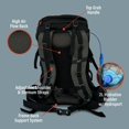 thumbnail image 3 of Mochila Bear Grylls para Senderismo 45L con Bolsa de Hidratación de 2L, 3 of 7