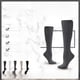 thumbnail image 1 of Calcetines de presión para pantorrillas, calcetines planos de nailon de imitación para mujer para las cuatro estaciones, calcetines para deportes al aire libre, calcetines para correr, calcetines, 1 of 4