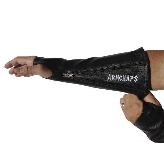 Arm Chaps Leather Protective Arm Sleeves/Guards for Ultimate Arm Protection (Sold in Pairs)