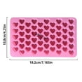 thumbnail image 2 of Coollooc Valentine's Day Chocolate Molds Silicone, Heart Silicone Mold, Chocolate, Soap, Candy, Crayons Gummy Candy Molds Silicone Shapes for Baking Resin Soap Wax Melts Ice Cube Jelly, 2 of 9