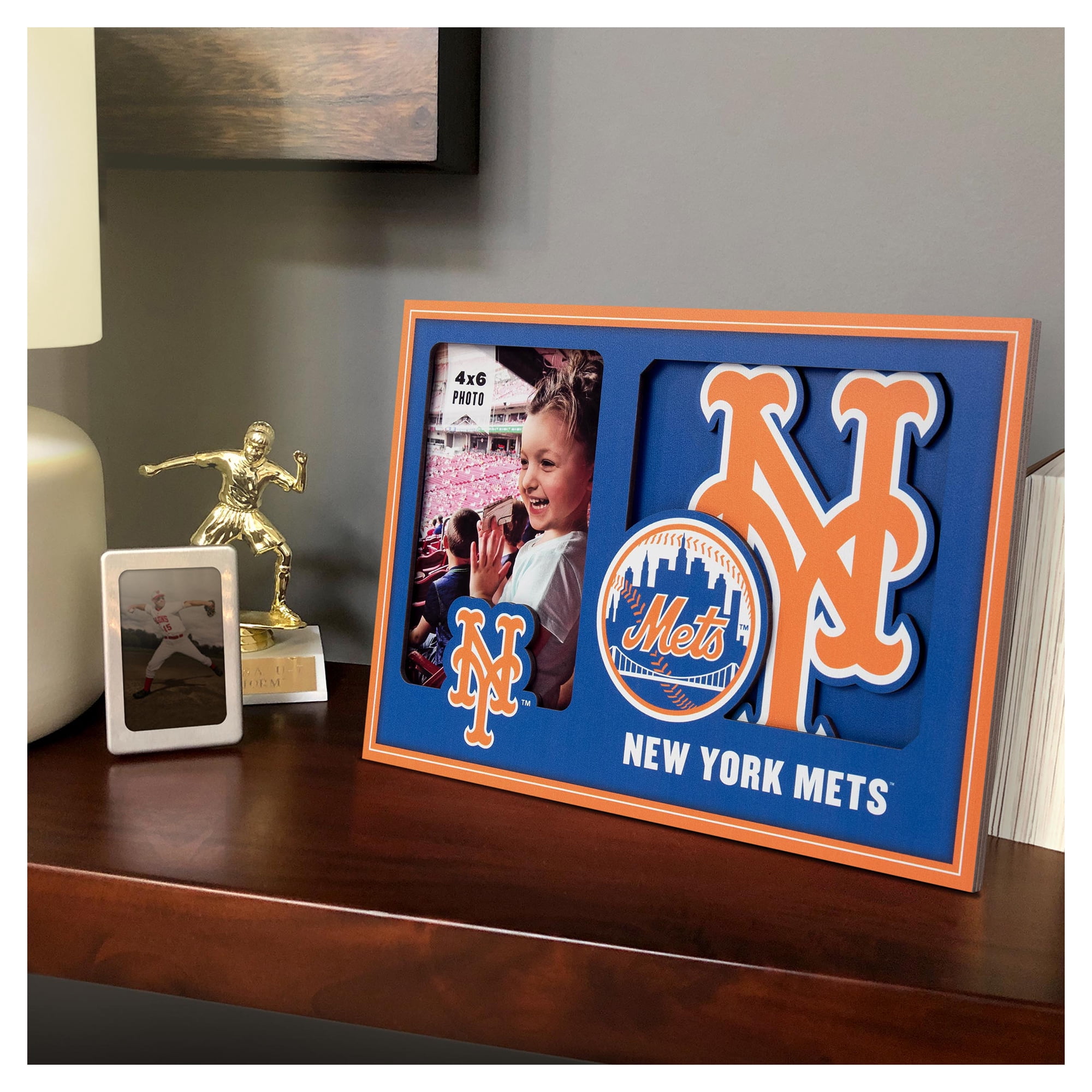 IDNA New York Mets 3D Logo Series Picture Frame