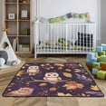 thumbnail image 3 of WOBOGO Adorable Baby Owls and Acorns Pattern Baby Playmats Extra Large Waterproof Rollable Activity Pads for Toddlers 50×50inch, 3 of 7