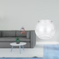 thumbnail image 2 of Figura decorativa de resina con forma de pensador abstracto y pequeño acuario transparente, ideal para el hogar: maceta, jarrón, cajón, oficina, tiend, 2 of 8