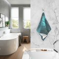 thumbnail image 2 of Yayeee 2 Pack Hand Towels for Bathroom 100% Cotton 16" x 28" Soft Absorbent Kitchen Towel, Magical Forest, 2 of 7