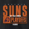 thumbnail image 5 of Men's Fanatics Black Phoenix Suns 2022 NBA Playoffs Dunk T-Shirt, 5 of 5