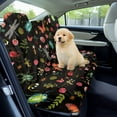thumbnail image 2 of Drydeepin Butterfly Dragonfly Mushroom Flower Car Seat Cover Towel Backseat Rear Bench Towel Seat Covers Non-Slip Universal Fit for Sedan Trucks Van SUV, Automotive Seat Protector, 2 of 7