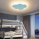 thumbnail image 5 of RV Lámpara de pared con luz de nube, pantalla acrílica moderna con luces LED integradas para habitación de niños, iluminación cálida, azul Rojo Verde, 5 of 5