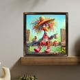 thumbnail image 2 of Room Decor Art Prints:  Chicken Cartoon Wooden Art Prints  Home Wall Decor.for Living Room, Kitchen, Bedroom And Office.for Gift Home Wall Decor. Vintage  08×08inch(20×20cm), 2 of 8
