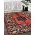 thumbnail image 2 of Ahgly Company Indoor Rectangle Traditional Saffron Red Persian Area Rugs, 7' x 10', 2 of 6