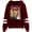 Red, variant on Freya Skye Merch Fashion Hoodie For Men And Women - Pocketless Double-Sleeve Casual Sweatshirt