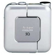 Nikon Coolpix SQ 3 Megapixel Compact Camera, Silver