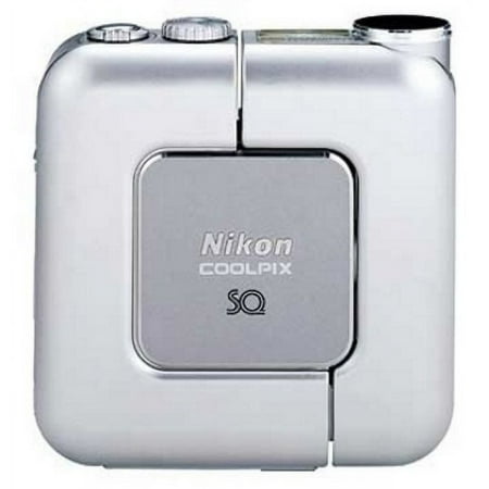 Nikon Coolpix SQ 3 Megapixel Compact Camera, Silver