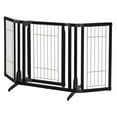 thumbnail image 3 of Richell Premium Plus Freestanding Pet Gate Black 34"-63" x 20.5"-26" x 32", 3 of 4
